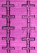 Abstract Pink Modern Rug, abs4586pnk