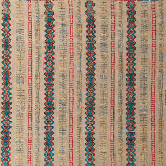 Square Abstract Brown Modern Rug, abs4587