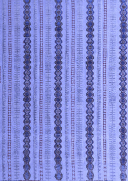 Abstract Blue Modern Rug, abs4587blu