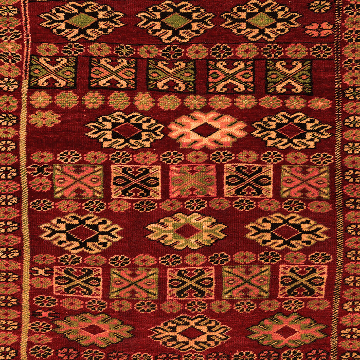 Southwestern Orange Country Rug, abs4588org