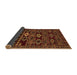 Sideview of Southwestern Brown Country Rug, abs4588brn