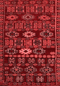 Southwestern Red Country Rug, abs4588red