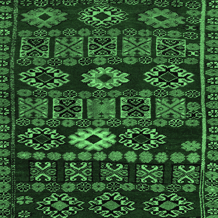 Southwestern Emerald Green Country Rug, abs4588emgrn