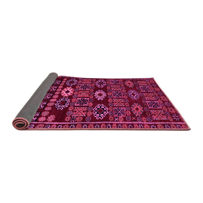 Sideview of Southwestern Pink Country Rug, abs4588pnk