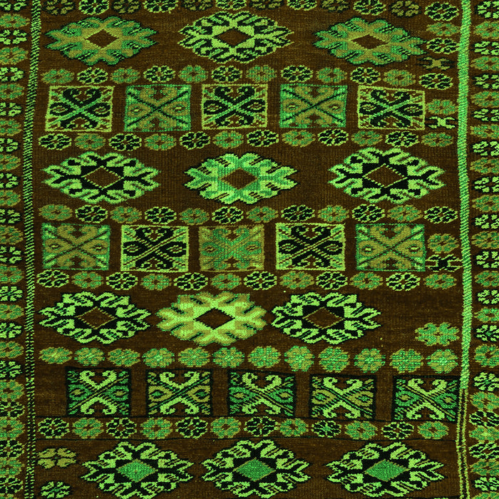 Southwestern Green Country Rug, abs4588grn
