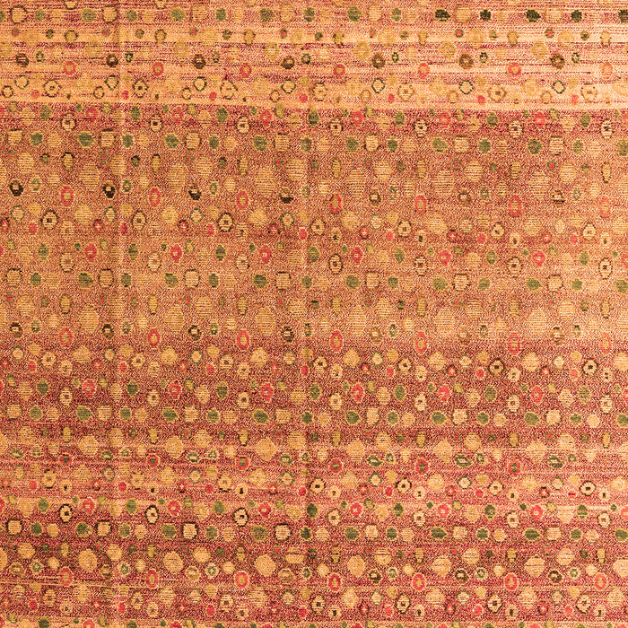 Abstract Orange Modern Rug, abs4589org