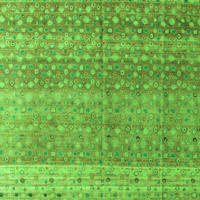Machine Washable Abstract Green Modern Area Rugs, wshabs4589grn
