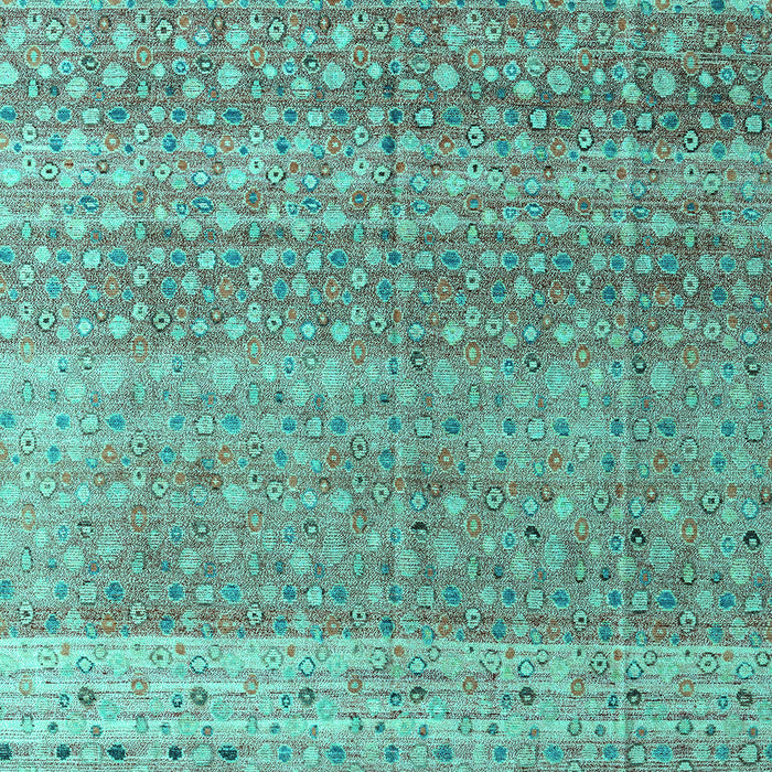 Abstract Turquoise Modern Rug, abs4589turq