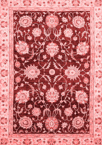 Oriental Red Traditional Rug, abs458red