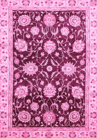 Oriental Pink Traditional Rug, abs458pnk