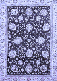 Oriental Blue Traditional Rug, abs458blu