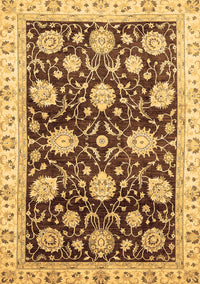 Oriental Brown Traditional Rug, abs458brn