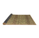 Sideview of Abstract Brown Modern Rug, abs4590brn