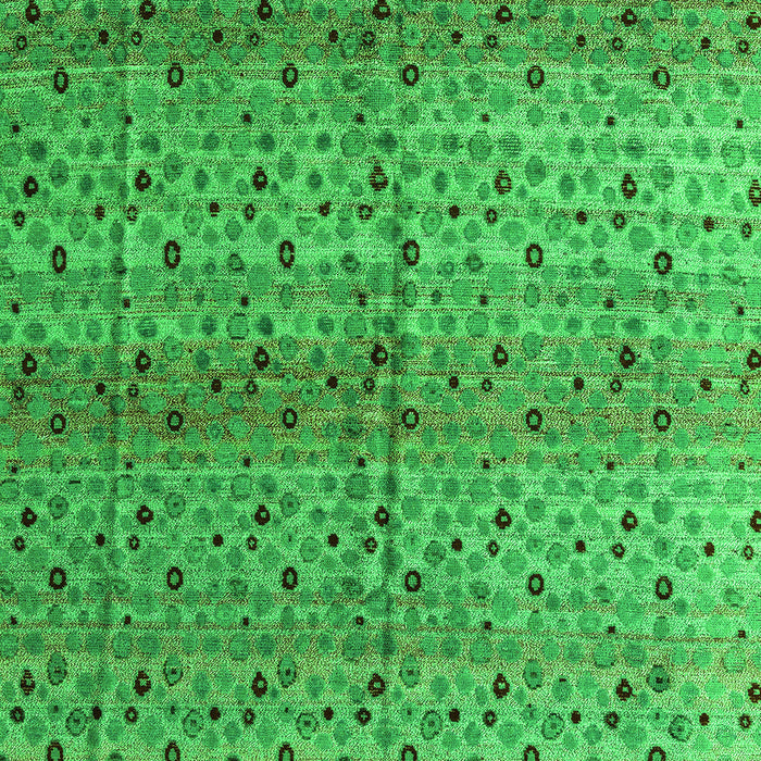 Machine Washable Abstract Green Modern Area Rugs, wshabs4590grn