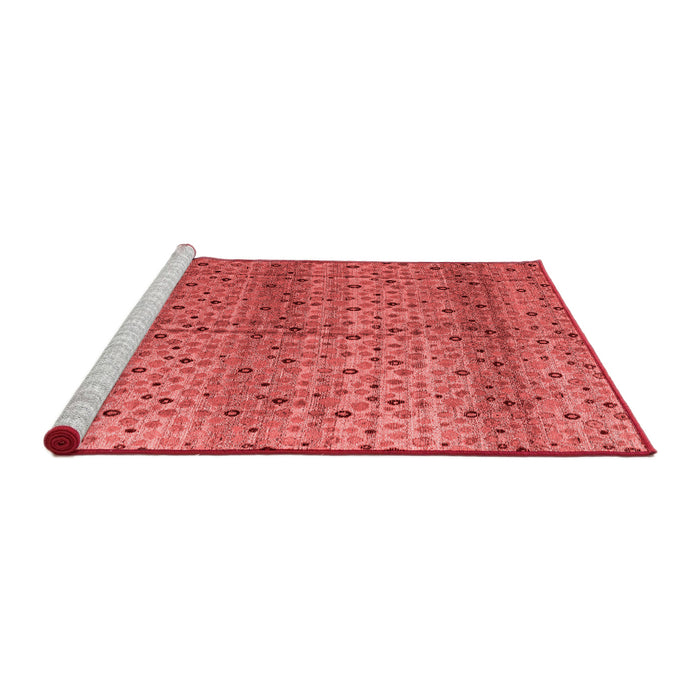 Modern Red Washable Rugs