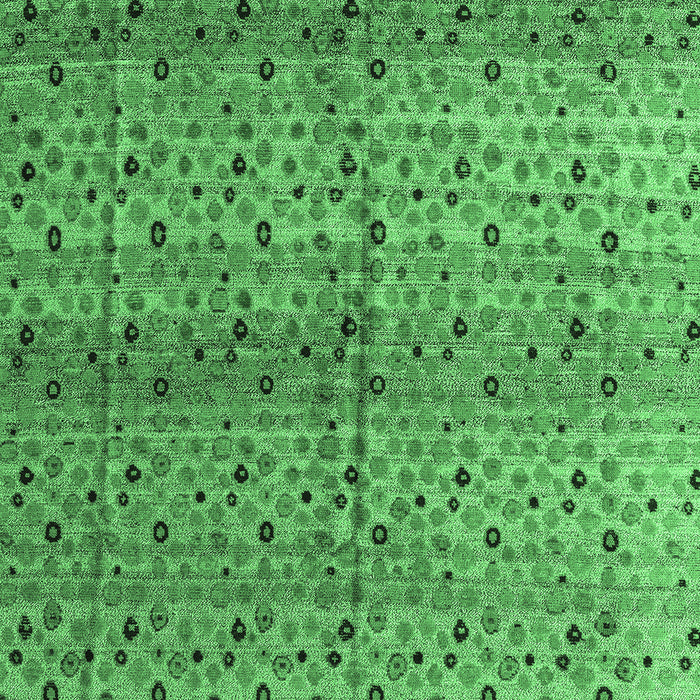 Machine Washable Abstract Emerald Green Modern Area Rugs, wshabs4590emgrn