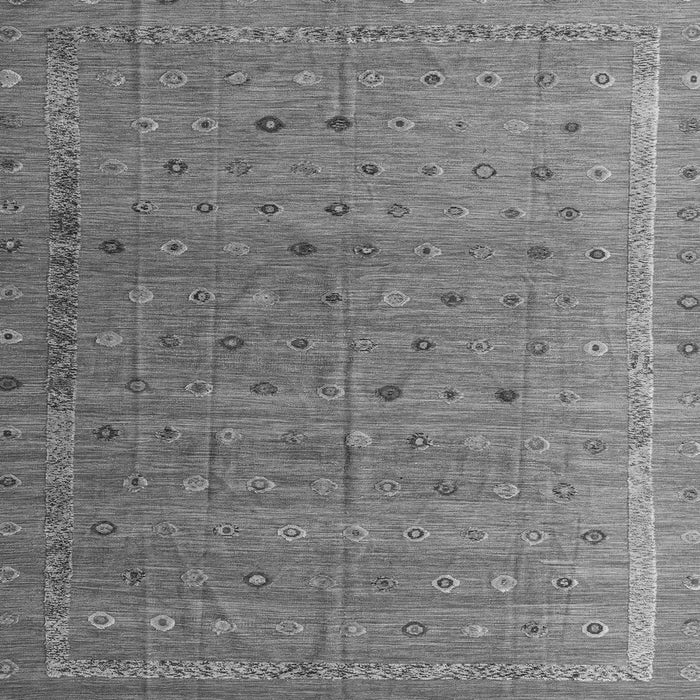 Square Abstract Gray Modern Rug, abs4591gry