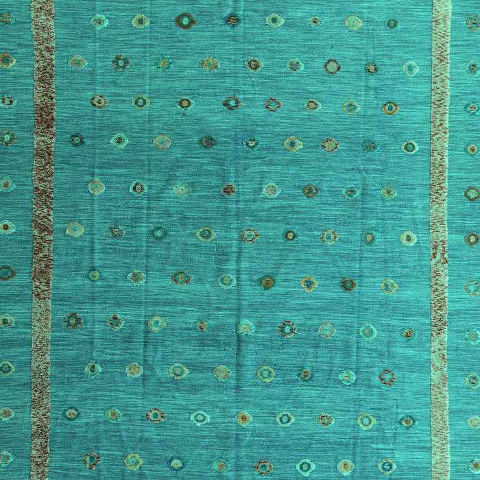 Abstract Turquoise Modern Rug, abs4591turq