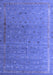 Abstract Blue Modern Rug, abs4591blu