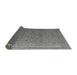 Sideview of Abstract Gray Modern Rug, abs4591gry