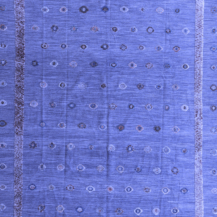 Machine Washable Abstract Blue Modern Rug, wshabs4591blu