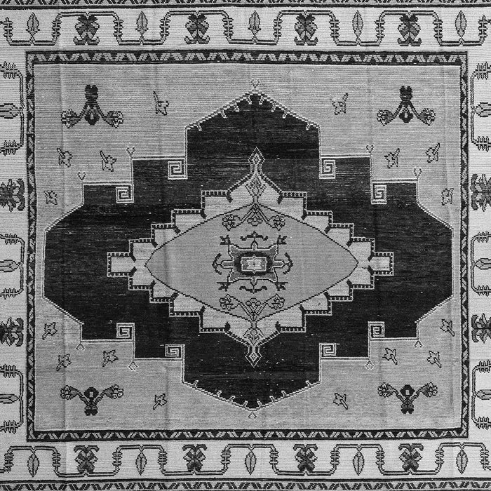 Square Machine Washable Abstract Gray Modern Rug, wshabs4592gry