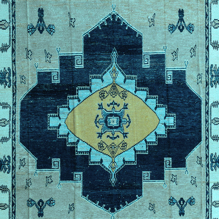 Machine Washable Abstract Light Blue Modern Rug, wshabs4592lblu