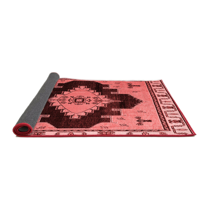 Abstract Red Modern Area Rugs