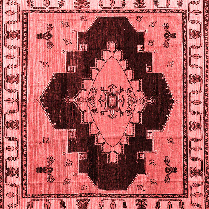 Machine Washable Abstract Red Modern Rug, wshabs4592red