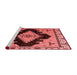 Modern Red Washable Rugs