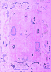 Abstract Purple Modern Rug, abs4593pur