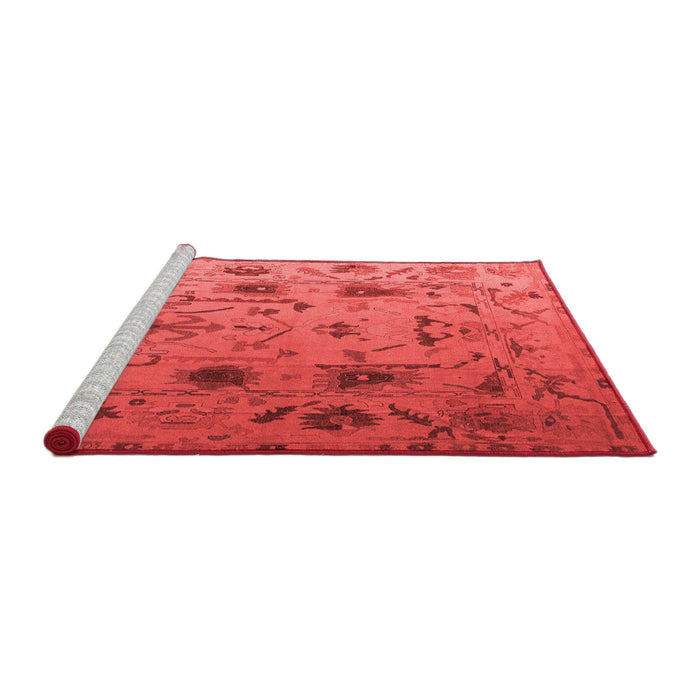 Modern Red Washable Rugs