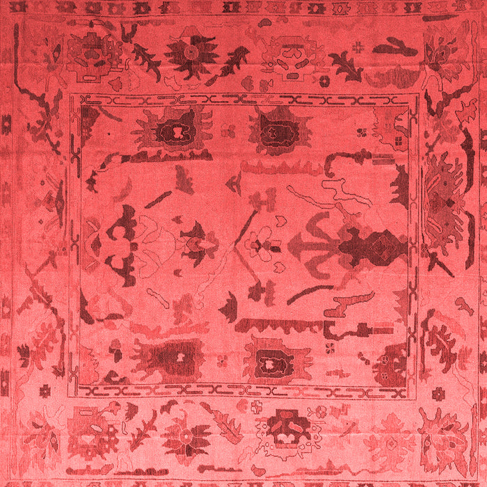Abstract Red Modern Rug, abs4594red