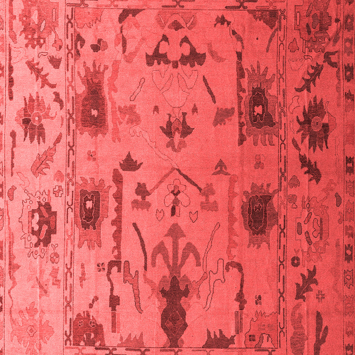 Abstract Red Modern Area Rugs