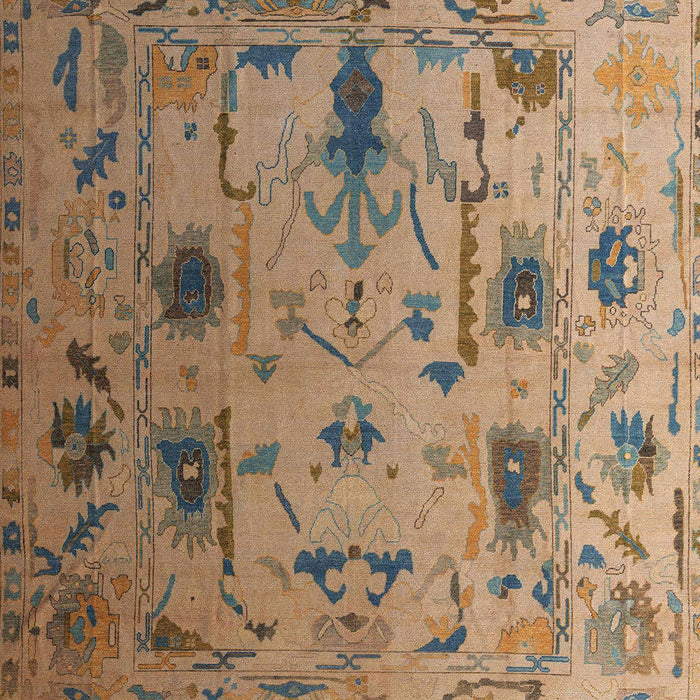 Abstract Brown Sand Brown Modern Rug, abs4594