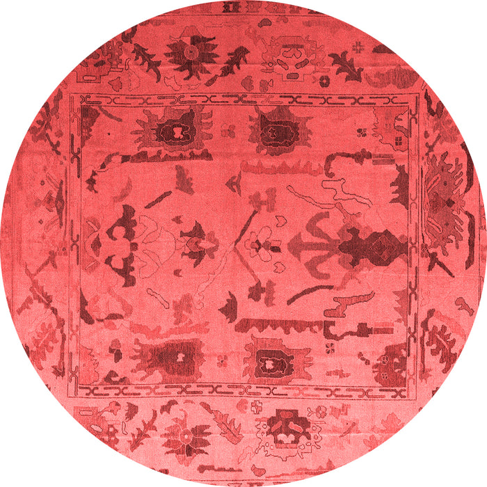 Abstract Red Modern Rug, abs4594red