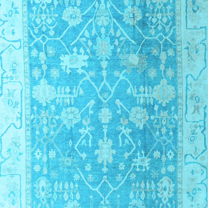 Oriental Light Blue Traditional Rug, abs4595lblu