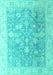 Oriental Turquoise Traditional Rug, abs4595turq