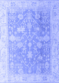 Oriental Blue Traditional Rug, abs4595blu