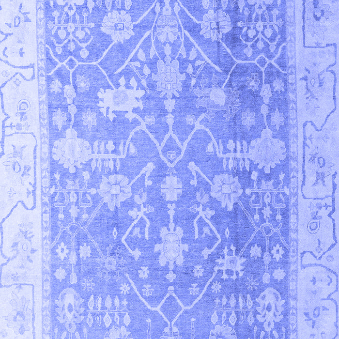 Oriental Blue Traditional Rug, abs4595blu