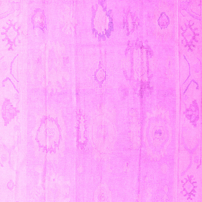 Machine Washable Oriental Pink Traditional Rug, wshabs4596pnk