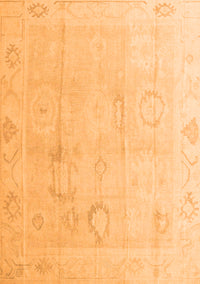 Oriental Orange Traditional Rug, abs4596org