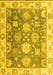 Oriental Yellow Traditional Rug, abs4597yw