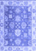 Oriental Blue Traditional Rug, abs4597blu