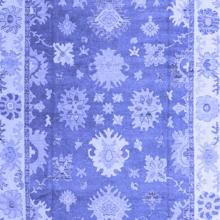 Oriental Blue Traditional Rug, abs4597blu