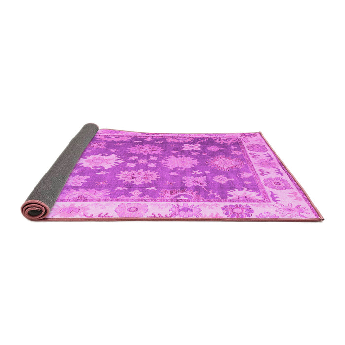 Sideview of Oriental Pink Traditional Rug, abs4597pnk