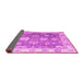 Sideview of Oriental Pink Traditional Rug, abs4597pnk