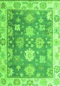 Oriental Green Traditional Rug, abs4597grn