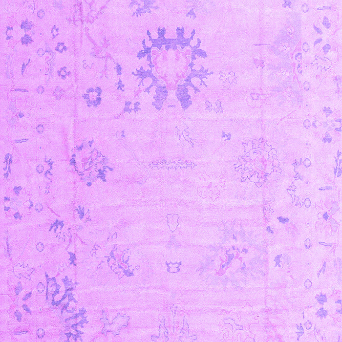 Machine Washable Oriental Purple Traditional Area Rugs, wshabs4598pur