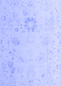 Oriental Blue Traditional Rug, abs4598blu